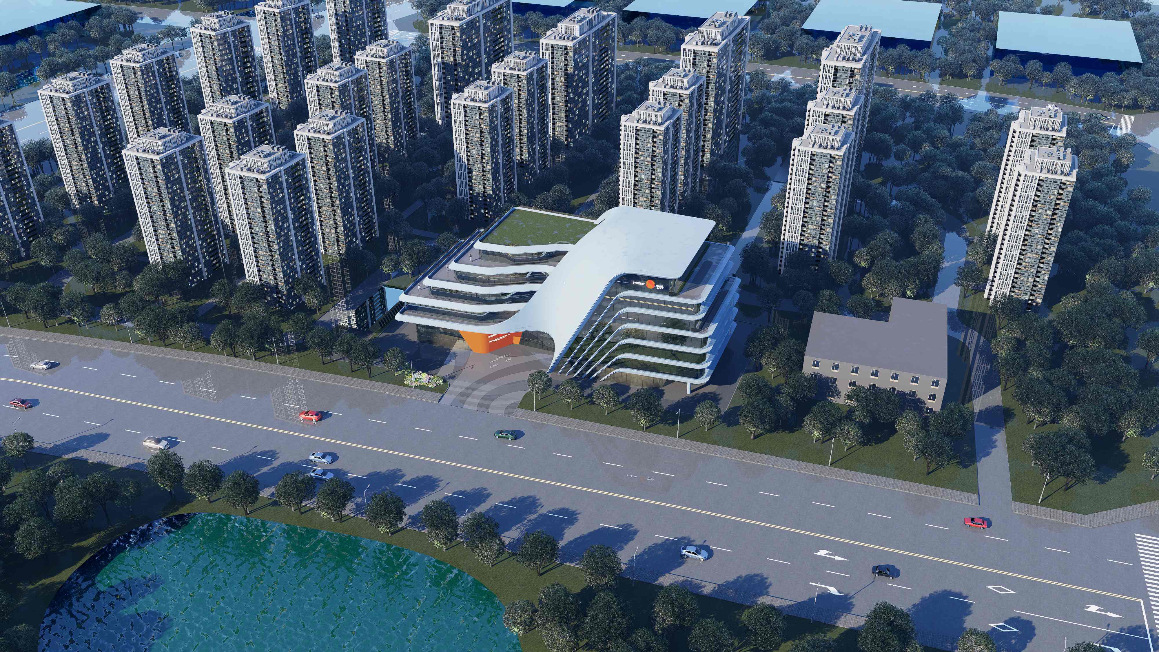 三卓韩一注塑研发中心 - 研发中心设计效果图 1